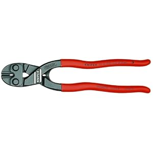 Knipex 7131200 8-Inch Lever Action Mini-Bolt Cutter With Notch by Knipex