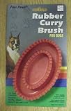Rubber Curry Brush For Dogs