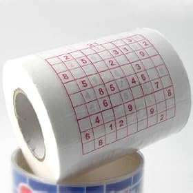 Sudoku Toilet Roll