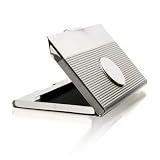 Aeropen Card Case ( Silver / Ribbed ) Model No. CC - 76 - B001JBC31I