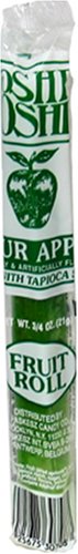 Paskesz Fruit Leather, Sour Apple, .75-Ounce Bags (Pack of 48) by Paskesz