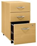 Light Oak Finish 3 Drawer File Cabinet by Bush Furniture