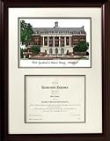 Florida A&M University Scholar Scholar Mahogany Framed Lithograph w/Diploma Opening