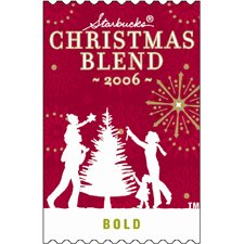 Christmas Blend - Starbucks Christmas Blend Half Pound Whole Bean Coffee