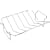 JUDGE V SHAPE ROASTING RACK 37.5 x 26.5 x 11.5cm (7mm thick Approx)