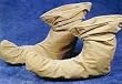 ONE Pair Velvet Troll (Aka 7 Dwarf) Costume Shoes (1 Pair) - Elf Shoes - Unisex Theatrical Costume Shoes