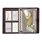 Day-timer Products - Zippered Pouch, 8-1/2"x11", Clear - Sold as 1 EA - Transparent vinyl zippered pouch holds small desk items like paper clips, rubber bands; or use to store business expense receipts and other miscellaneous items. Seven-hole punched to fit in Day-Timer Planner Binders.