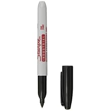 Brady MP-1 Black Fine Point Labeling Pen, Pack of 10