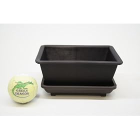 PLASTIC BONSAI POT WITH MATCHING DRIP TRAY PP5/DT5
