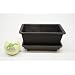 PLASTIC BONSAI POT WITH MATCHING DRIP TRAY PP5/DT5