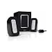 Philips SPA 4310 2.1 Lautsprechersystem (60 Watt PMPO) schwarz/silber