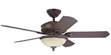 Hunter Fan 20527 52-Inch Palm Key Ceiling Fan, Cocoa