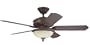 Hunter Fan 20527 52-Inch Palm Key Ceiling Fan, Cocoa