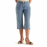 Lee Women Natural Fit Cargo Capri - Light Handsand 320-4982