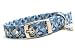 Designer Dog Collar ~ Snowflakes ~ by Dixie Digs