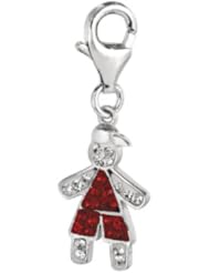 925 Sterling Silver July Birthstone Boy Charm, For Chamilia, Pandora, Biagi, Personality, Reflections And More Charm Bracelets