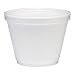 Dart 12SJ20 4.2 Inch Top And 2.7 Inch Bottom Diameter 3.2 Inch Height 12-Ounce Insulated Squat Foam Container 25-Pack (Case of 20)