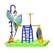 JW Pet Insight Activitoys Play Gym Bird Toy