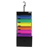 Pendaflex Desk Free Hanging Organizer With Case, Letter Size, Black Assorted, 1 Each (52891)
