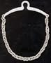 Tie Chain "Double Loop" (Silver)