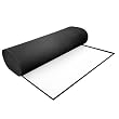 Black Acrylic Felt With Adhesive - 36 Wide