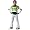 Toy Story Buzz Lightyear Deluxe Costume - Size: 3T-4T