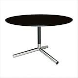 Sprout Dining Table Top and Stem: Ivory