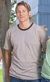 Alstyle Fine Jersey Fitted Ringer T Shirt