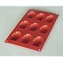 Moule 9 Madeleines Silicone Hp France*