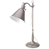 OTT-LITE VisionSaver Plus Carolina Table Lamp, Antique Silver