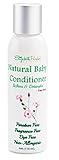 Baby Conditioner - Detangles and Softens Hair with Natural and Organic Ingredients - Relieves Scalp Conditions (Cradle Cap, Dermatitis, Eczema, Dandruff, etc) 4ounce