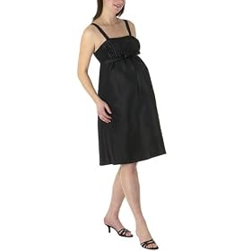 Liz Lange� for Target� Taffeta Pleated Dress - Ebony