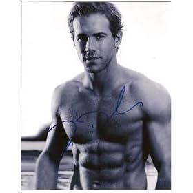  Shirtless Ryan Reynolds Photograph Signed In-person