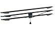 Queen Bedbridge Kit for Wood Side Rails By Knickerbocker Bed Frame