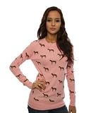 Primp The Horse & Saddle Thermal in Blush,Tops (L/S) for Women