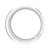 15x8 Deep Dish Chrome Plated Stainless Steel Beauty Trim Rings by Eagle Flight