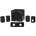 Yamaha NS-SP1800BL 5.1-Channel Home Theater Speaker System
