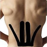 Health & Beauty Online Shop Ranking 18836. SpiderTech Tape Pre Cut for Lower Back Black