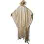 5' Hanging Skeleton- Beige with Lights