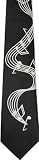 Black and White Music Note ties