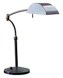 IMAGE OF House Of Troy V501-OB Vision Collection Portable Halogen Table Lamp, Oil Rubbed Bronze