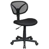 Office Star Work Smart Armless Mesh Back Desk Chairs EM20600
