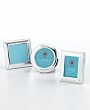 Martha Stewart Silver Plated Engravable Wide- Rimmed Frame 3pcs