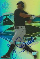 Jorge Sequea, Toronto Blue Jays, 2004 Upper Deck Reflections Autographed Card