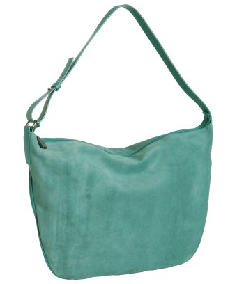 Furla - Large Suede Hobo Bag