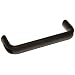 Elesa M.643 FM High Resilience Polypropylene Pull Handle, Matte Finish, Threaded Holes, Oval Grip, 7-3/64" Center to Center, 2-15/64" Projection (Pack of 1)