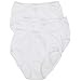Fruit of the Loom Women's Classic White 3-Pack Briefs