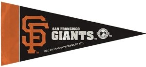 San Francisco Giants MLB Mini Pennants - 8 Piece Set