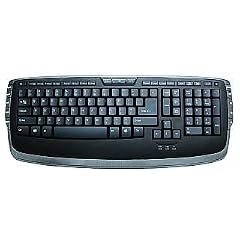 Tastatur Megakick K014. Multimedia. schwarz
