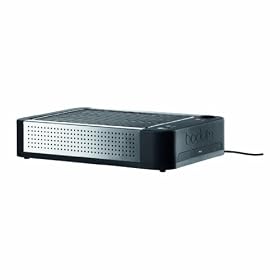 Bodum 10957-01US Bistro Flatbed Toaster, Black